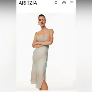 Aritzia Kinji Slip Midi Dress
